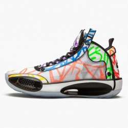 KicksOnFire Jordan 34 Zion Williamson Coloring Book White/Black/Multi Color DA1897-100