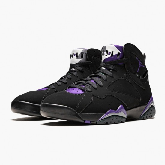 KicksOnFire Jordan 7 Retro Ray Allen Black Fierce Purpler Dark Stee Black/Fierce Purple-Dark Grey Steel 304775-053