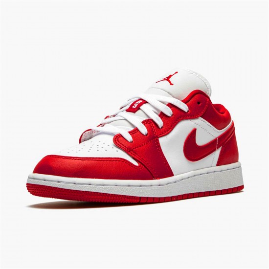 KicksOnFire Jordan 1 Low Gym Red White (GS) Gym Red/Gym Red-White 553560-611