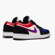 KicksOnFire Jordan 1 Low Lakers Top 3 Black/Court Purple-University Gold-Bright Crimson-Game Royal-White CJ9216-051