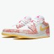 KicksOnFire Jordan 1 Low Paint Drip (GS) Arctic Punch/Pale Vanilla-White CW7104-601