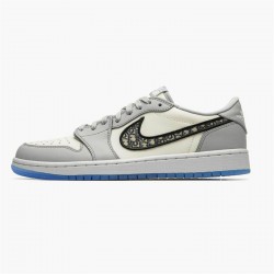 KicksOnFire Jordan 1 Retro Low Dr Grey/Black-Sail CN8608-002