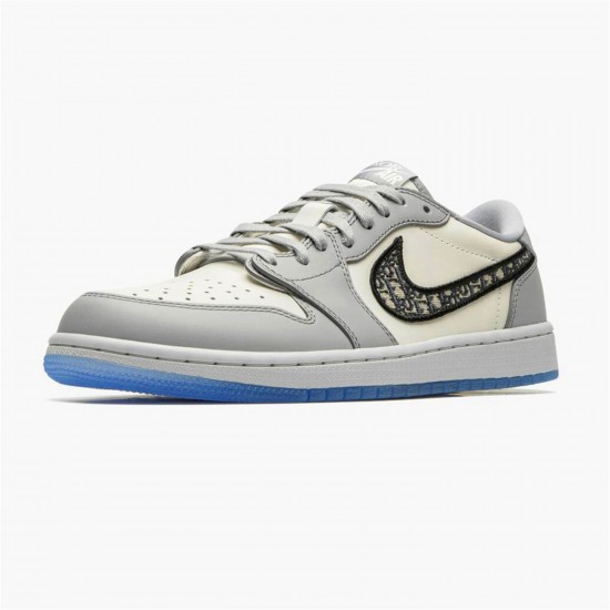 KicksOnFire Jordan 1 Retro Low Dr Grey/Black-Sail CN8608-002