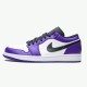 KicksOnFire Jordan 1 Low Court Purple White Court Purple/Black-White 553558-500