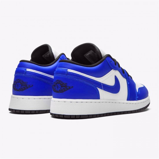 KicksOnFire Jordan 1 Low Game Royal (GS) White/Game Royal-Black 553560-124