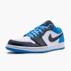 KicksOnFire Jordan 1 Low Laser Blue Black/Black-Laser Blue-White CK3022-004