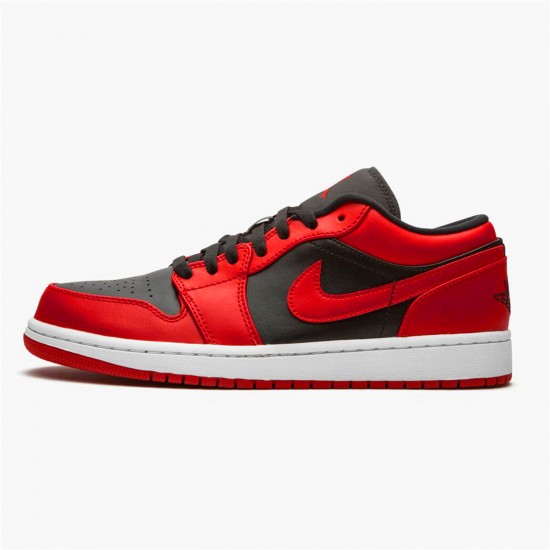 KicksOnFire Jordan 1 Low Reverse Bred Gym Red/Black-Gym Red-White 553558-606