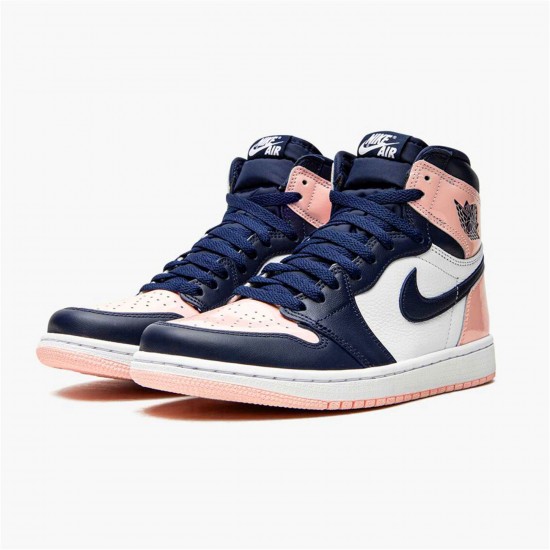 KicksOnFire Jordan 1 Retro High OG Atmosphere (W) Atmosphere/White-Laser Pink-Obsidian DD9335-641