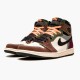 KicksOnFire Jordan 1 Retro High OG Hand Crafted Black/Archaeo Brown-Dark Chocolate DH3097-001