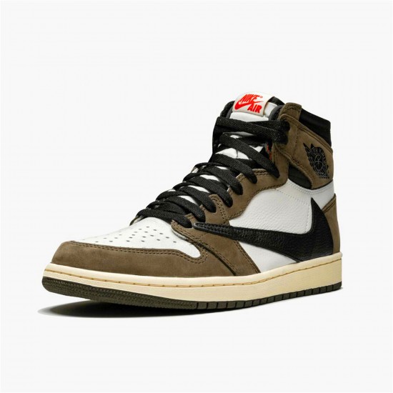 KicksOnFire Jordan 1 Retro High Travis Scott Sail/Black-Dark Mocha-University Red CD4487-100