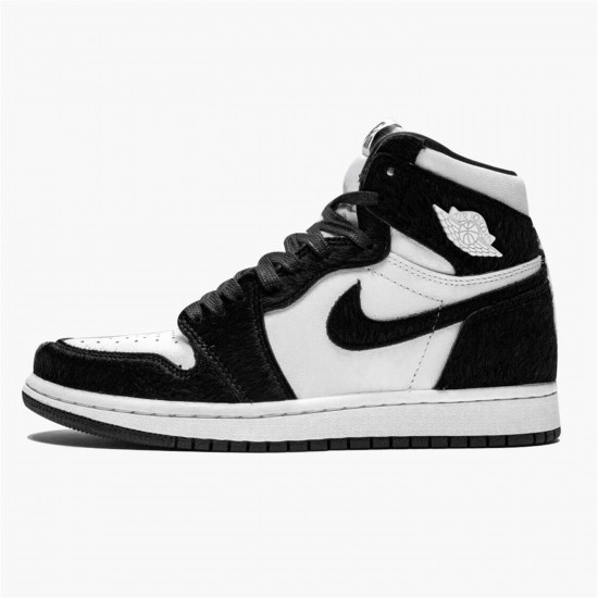 KicksOnFire Jordan 1 Retro High Panda (W) Black/Black-Metallic Gold-White CD0461-007