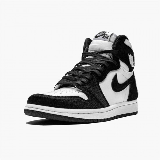 KicksOnFire Jordan 1 Retro High Panda (W) Black/Black-Metallic Gold-White CD0461-007