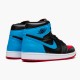 KicksOnFire Jordan 1 Retro High NC to Chi Leather (W) Black/Dark Powder Blue-Gym Red CD0461-046