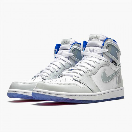 KicksOnFire Jordan 1 Retro High Zoom White Racer Blue White/Racer Blue-White CK6637-104