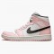 KicksOnFire Jordan 1 Mid Barely Rose (W) Light Violet/Black-White BQ6472-500