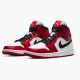 KicksOnFire Jordan 1 Mid Chicago (2020) White/Gym Red-Black 554724-173