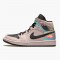 KicksOnFire Jordan 1 Mid Dirty Powder Iridescent (W) Barely Rose/Black-Black-Multi-Color BQ6472-602