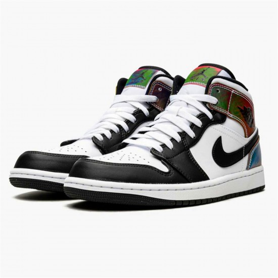 KicksOnFire Jordan 1 Mid Heat Reactive White/Black/Heat Reactive DM7802-100