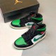 KicksOnFire Jordan 1 Mid Green Toe Black/Gym Red-White-Pine Green 554724-067