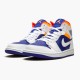 KicksOnFire Jordan 1 Mid Royal Blue Laser Orange White/Deep Royal Blue-Track Red-Laser Orange 554724-131