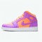 KicksOnFire Jordan 1 Mid SE GS Atomic Pulse Orange Pulse/Atomic Violet/Laser Crimson/Voltage Purple/White AV5174-800