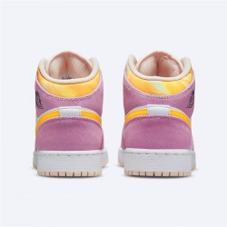 KicksOnFire Jordan 1 Mid SE Arctic Pink (GS) Light Arctic Pink/University Gold-White DC9517-600