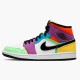 KicksOnFire Jordan 1 Mid SE Multi-Color (W) White/Black-Lightbulb-Team Orange CW1140-100