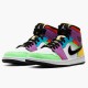 KicksOnFire Jordan 1 Mid SE Multi-Color (W) White/Black-Lightbulb-Team Orange CW1140-100