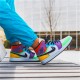 KicksOnFire Jordan 1 Mid SE Multi-Color (W) White/Black-Lightbulb-Team Orange CW1140-100