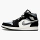 KicksOnFire Jordan 1 Mid Satin Grey Toe Black/Smoke Grey-Sail 852542-011