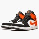 KicksOnFire Jordan 1 Mid Shattered Backboard Black/White-Starfish 554724-058