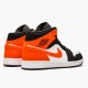 KicksOnFire Jordan 1 Mid Shattered Backboard Black/White-Starfish 554724-058