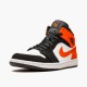 KicksOnFire Jordan 1 Mid Shattered Backboard Black/White-Starfish 554724-058