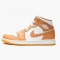 KicksOnFire Jordan 1 Mid Tan Gum Hemp/Gum Yellow/White 554724-271