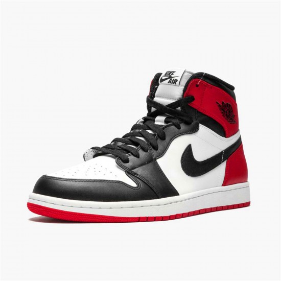 KicksOnFire Jordan 1 Retro Black Toe (2013) White/Black-Gym Red 555088-184