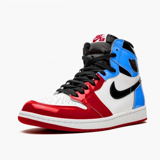 KicksOnFire Jordan 1 Retro High Fearless UNC Chicago White/University Blue-Varsity Red-Black CK5666-100