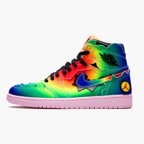 KicksOnFire Jordan 1 Retro High J Balvin Multi-Color/Black-Pink Foam-Multi-Color DC3481-900