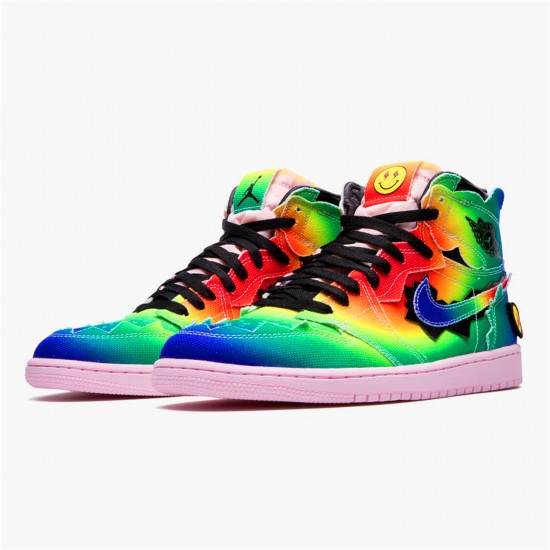 KicksOnFire Jordan 1 Retro High J Balvin Multi-Color/Black-Pink Foam-Multi-Color DC3481-900