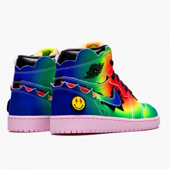 KicksOnFire Jordan 1 Retro High J Balvin Multi-Color/Black-Pink Foam-Multi-Color DC3481-900