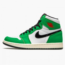 KicksOnFire Jordan 1 Retro High Lucky Green (W) Lucky Green/White-Sail-Black DB4612-300