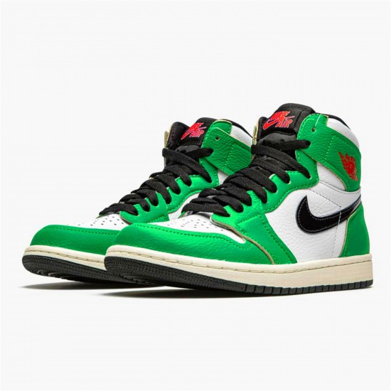 KicksOnFire Jordan 1 Retro High Lucky Green (W) Lucky Green/White-Sail-Black DB4612-300