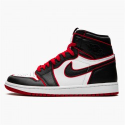 KicksOnFire Jordan 1 Retro High Bloodline Black/Gym Red-White 555088-062