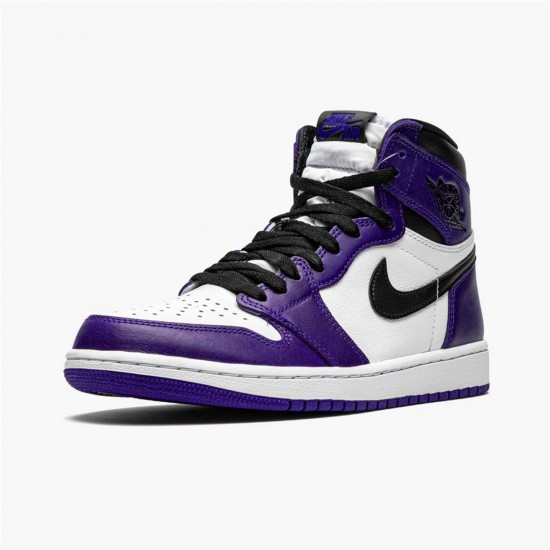 KicksOnFire Jordan 1 Retro High Court Purple White Court Purple/White-Black 555088-500