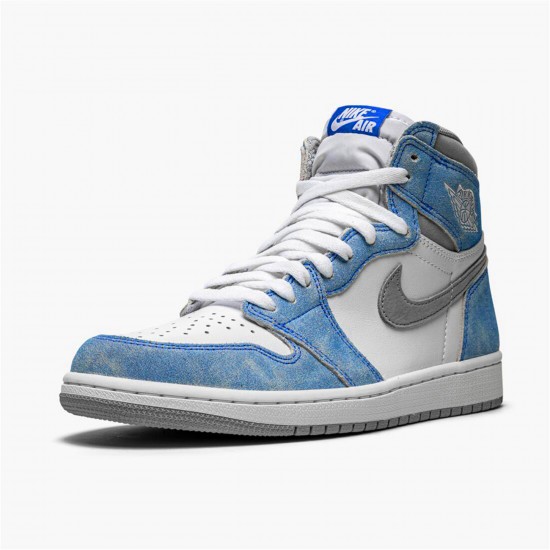 KicksOnFire Jordan 1 Retro High OG Hyper Royal Hyper Royal/Light Smoke Grey-White 555088-402