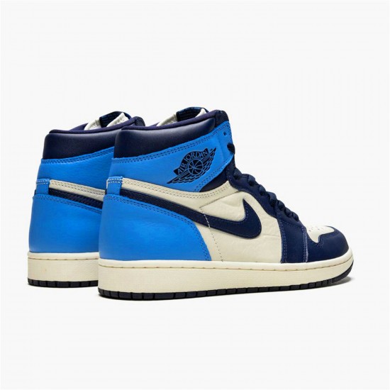 KicksOnFire Jordan 1 Retro High Obsidian UNC Sail/Obsidian-University Blue 555088-140