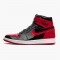 KicksOnFire Jordan 1 Retro High OG Patent Bred Black/White-Varsity Red 555088-063