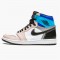 KicksOnFire Jordan 1 Retro High OG Prototype  White/Multi-Color-Total Orange DC6515-100