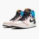 KicksOnFire Jordan 1 Retro High OG Prototype  White/Multi-Color-Total Orange DC6515-100