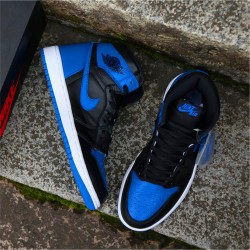 KicksOnFire Jordan 1 Retro Royal (2017) Black/Varsity Royal-White 555088-007