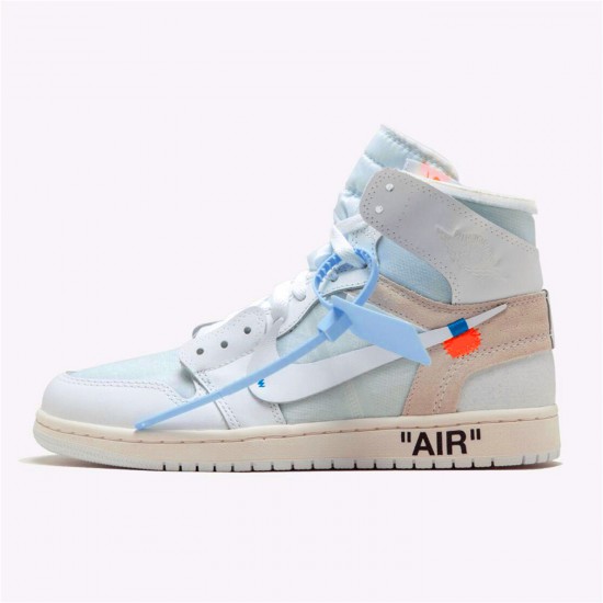 KicksOnFire Jordan 1 Retro High Off-White White White/White AQ0818-100